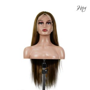 center wig 13x4 straight lace front wig m4&27 highlight remy hair 26 inch