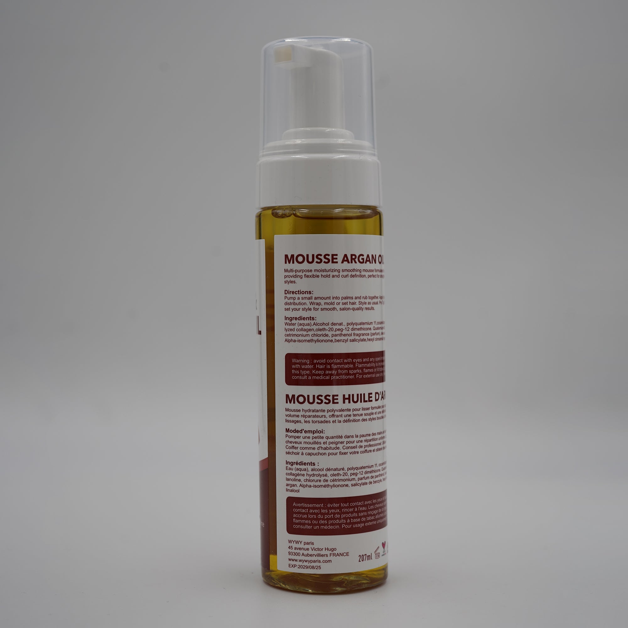 wywy argan mousse wywy argan mousse