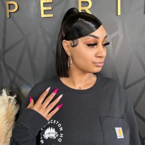 Home house of pretty hair 13x4 straight bob lace front wig natural black vietnamien raw hair