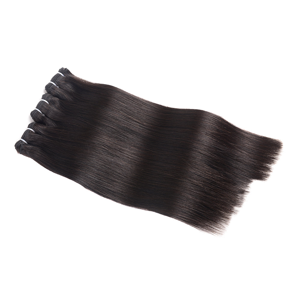 center wig natural black asian double drawn straight hair bundles center wig natural black asian double drawn straight hair bundles