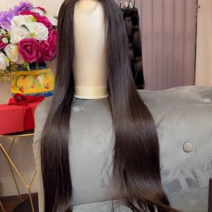 Home wig kim k 2x6 mèche vietnamienne 100% cheveux bruts